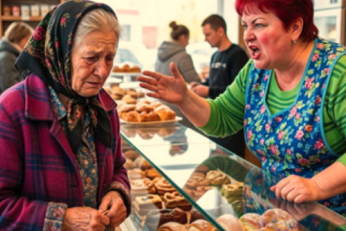 «Пошла вон, попрошайка!» — орала продавщица на старушку.