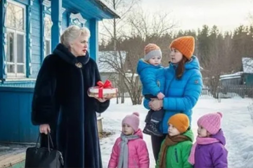 «Кому ты нужна с пятью прицепами?» — мать выгнала вдову в глушь.