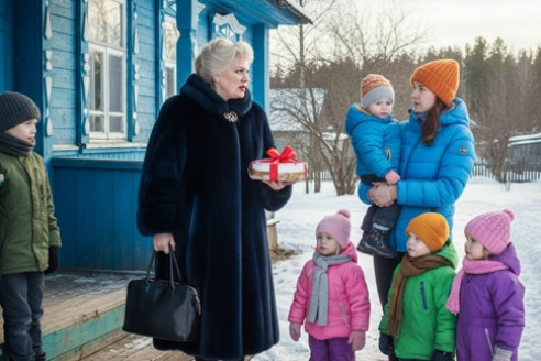 «Кому ты нужна с пятью прицепами?» — мать выгнала вдову в глушь.