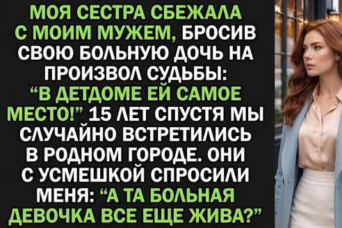 «Сестра ушла вместе с моим мужем… А через пятнадцать лет их ждало совсем не то возвращение»