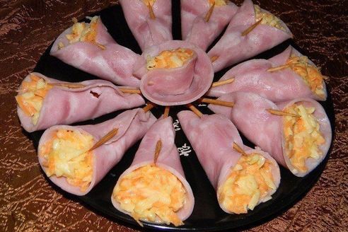 Праздничная закуска "Колокольчики"