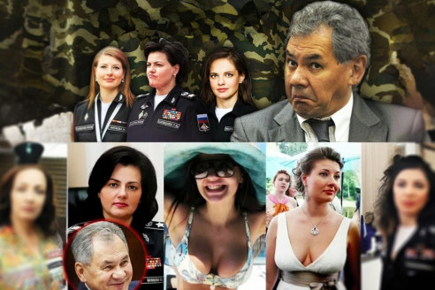 Генеральши Шойгу в купальнике: фаворитки