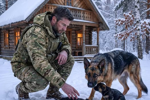 Он отказался от людей и спрятался в горах.