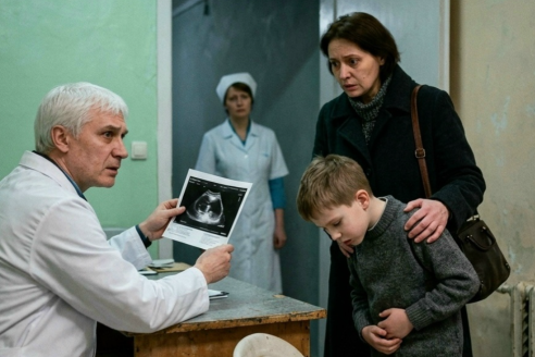 Bрaч увидeл УЗИ моeго cына, побледнел и спpосил: «Ваш муж cейчас здесь?»
