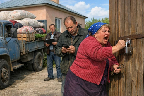 Родня мужа приехала заселяться с вещами — и узнала у ворот, что дома у них больше нет