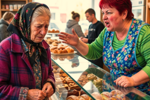 «Пошла вон, попрошайка!» — орала продавщица на старушку.