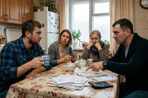 — У тебя зарплата больше, поэтому коммуналку за дом родителей платишь ты, — решили на семейном совете.