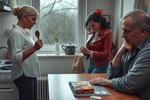 — Немедленно исчезните из моей квартиры! Мой дом — не приют для предателя и его семьи. Ключи на стол — и вон!
