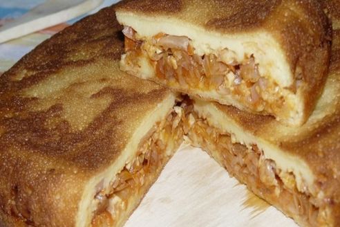 Готовим пирог с капустой. Любимый быстрый рецепт!