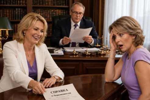 Нотариус зачитал завещание мужа: «Всё — любовнице». Я рассмеялась и положила на стол одну справку. Любовница поседела