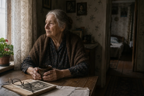 Меня отдали замуж в семнадцать лет. Я прожила с этим человеком сорок три года. А когда он умер, я впервые поняла что такое тишина