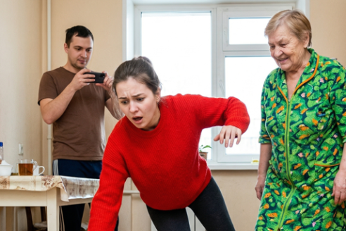 Свекровь специально подставила подножку: «Ой, какая же ты неуклюжая!».