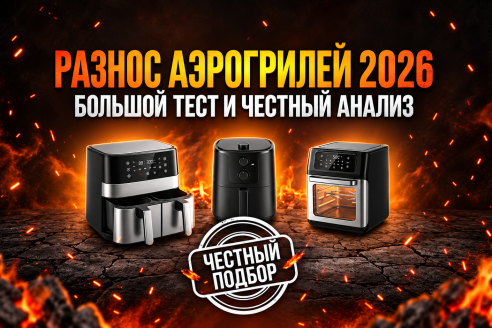 Аэрогриль за 3 855 рублей против модели за 8 018: мы сравнили 8 вариантов и нашли странные несоответствия
