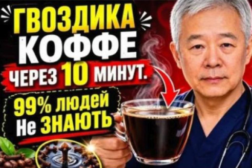 Всего 1 гвоздика в кофе. Вот, что случится с вами уже через неделю