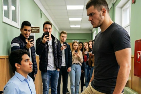 Школьные хулиганы издевались над одноклассником с инвалидностью, облили его холодной водой и снимали все на телефон, но они даже не могли представить, как сильно пожалеют о своем поступке уже через несколько минут.