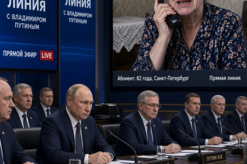 82-летняя блокадница прорвалась на «Прямую линию» к Путину и в слезах рассказала, как мэр и управляющие компании обирают пенсионеров. Президент не выдержал и
