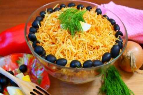 Салат Мечта Олигарха! Красивый Простой Вкусный праздничный салатик!