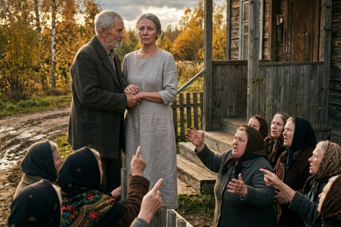 Светлое платье в шестьдесят