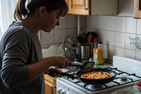 Делаю вкуснейшую пиццу на сковороде всего за 15 минут: муж и дети сметают сразу же