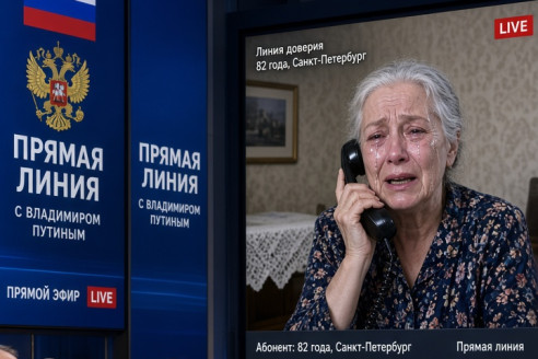82-летняя блокадница прорвалась на «Прямую линию» к Путину и в слезах рассказала, как мэр и управляющие компании обирают пенсионеров. Президент не выдержал и