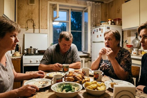 — Мы тут подумали и решили, что твою дачу пора продавать, — заявили родственники мужа на семейном ужине. Мой ответ их остудил.