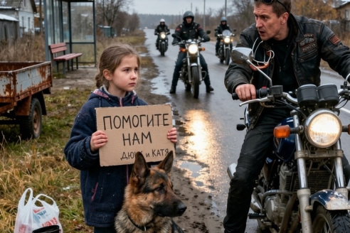 «Купите его, пoжалуйста… мaма может умеpеть». Рёв мотоциклов почти зaглушил её голос