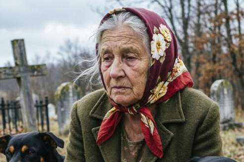 Внук выкинул 87-летнюю бабушку на улицу. Она поселилась на могиле мужа. А через 2 месяца жизнь изменилась