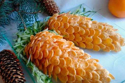 Праздничный салат "Шишки"-удивительно вкусный