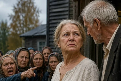 «Позор в шестьдесят лет!»: 60-летняя Анна Степановна ошарашила всю деревню своей внезапной свадьбой, когда в светлом платье вышла на крыльцо сельсовета. Но то, что сделала у ворот языкастая толпа сплетниц, заставило женщину гордо расправить плечи.