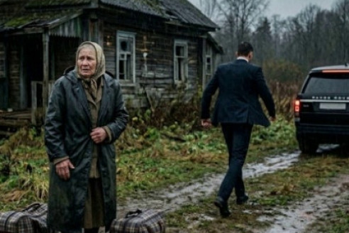Оставив мать у ветхой избы со словами «Оставайся здесь и не лезь в мою жизнь»
