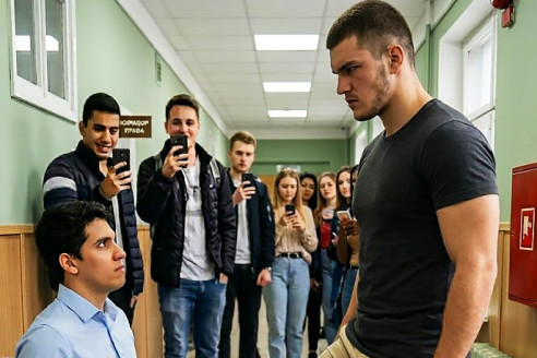 Школьные хулиганы издевались над одноклассником с инвалидностью, облили его холодной водой и снимали все на телефон, но они даже не могли представить, как сильно пожалеют о своем поступке уже через несколько минут.