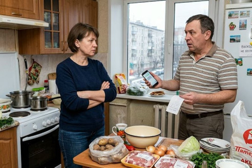 — Я не буду готовить на ораву твоих родственников в свой выходной, — отрезала она.