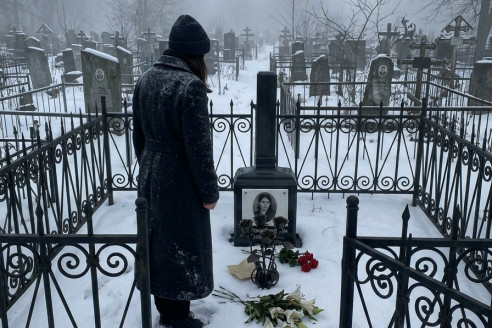 Я решила не говорить мужу и поехать на кладбище к могиле его первой жены, чтобы положить цветы.