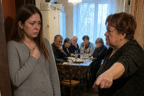 На поминках свекровь выгнала меня из моего дома