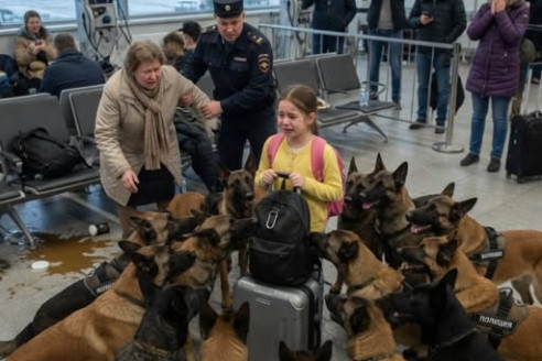 Когда четырнадцать служебных собак сомкнули кольцо вокруг девочки в Пулково, никто ещё не знал, чью сумку она держит