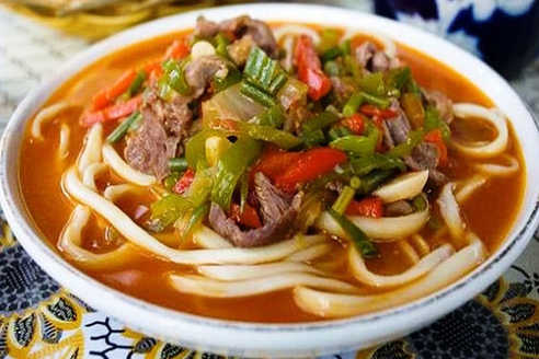 Вкуснейший домашний лагман из телятины