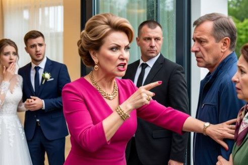 «Эту прислугу не пускать!» — скомандовала свекровь. Но через час банкет отменили, а гости узнали позорную правду о её «голубых кровях»
