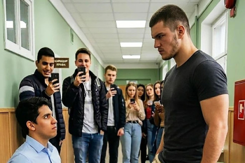 Школьные хулиганы издевались над одноклассником с инвалидностью, облили его холодной водой и снимали все на телефон, но они даже не могли представить, как сильно пожалеют о своем поступке уже через несколько минут.