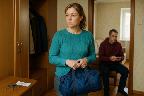 Муж сказал: «Галь, поживи у подруги пару дней, мама приезжает».