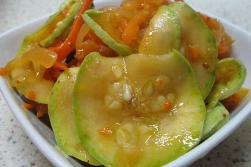 Невероятные кабачки «по-корейски»