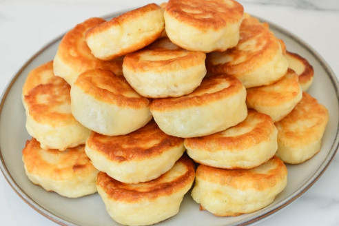 Пышные оладьи как пух! Без дрожжей!