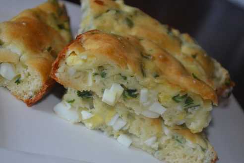 Безумно вкусный заливной пирог