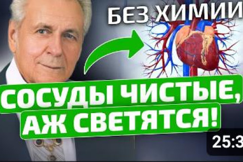 Сосуды чистые, аж светятся. Без химии!