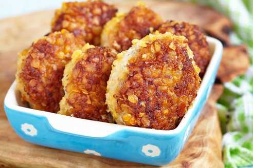 Суперпышные и супервкусные котлетки из куриного фарша с овсяными хлопьями