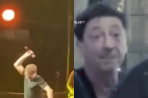 Григорий Лепс устроил драку у бара и сорвал концерт, бросив микрофон на сцене